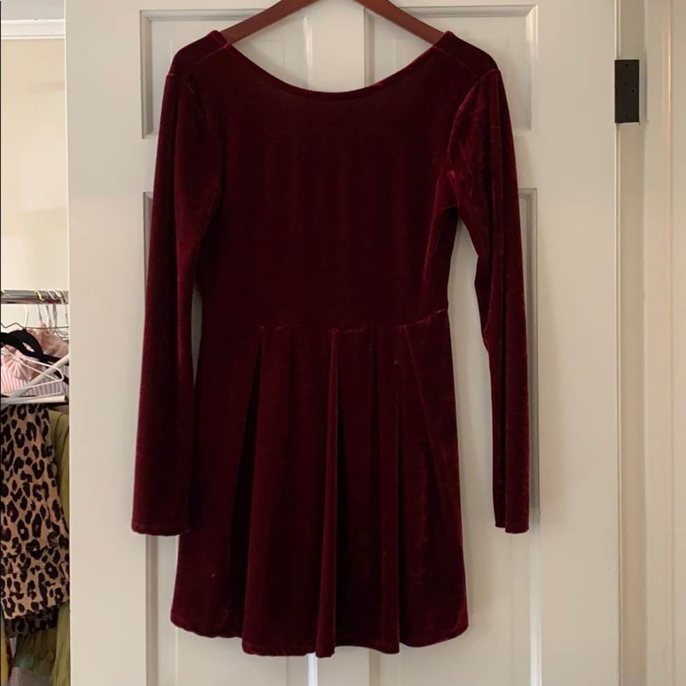 Red dress